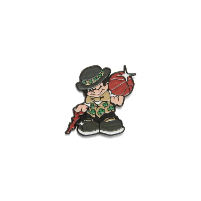 HALF EVIL CELTICS CARTOON PIN