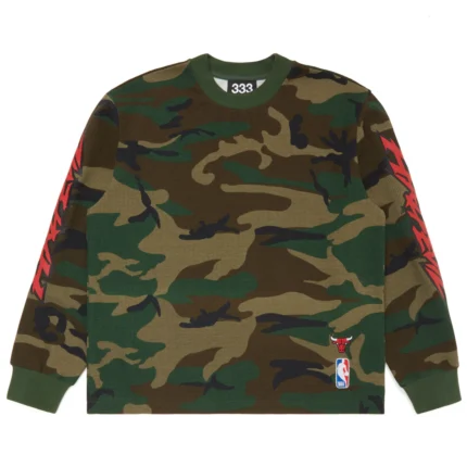 HALF EVIL BULLS THERMAL CAMO LONGSLEEVE